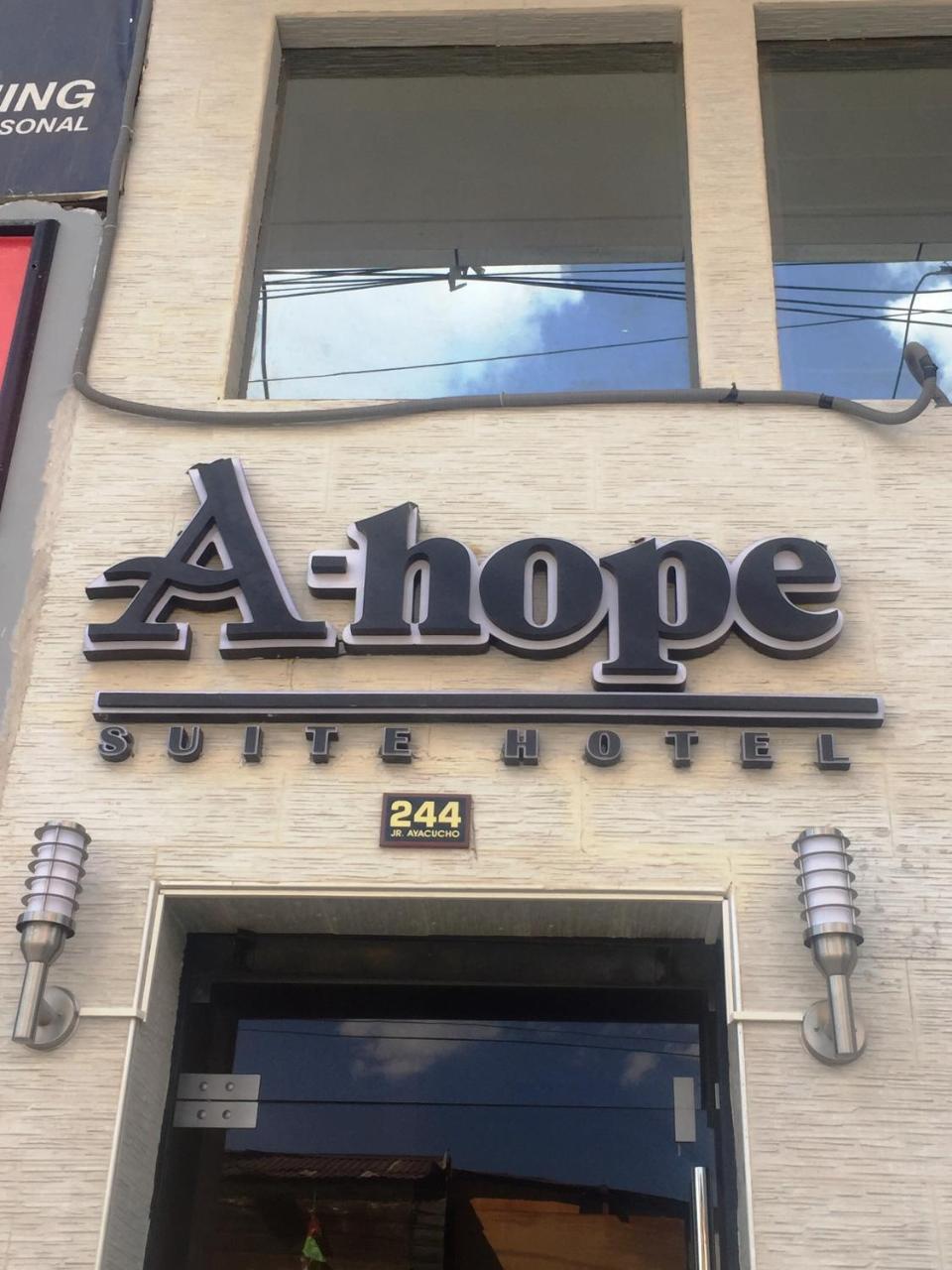 A-Hope Suite Hotel Huancayo Esterno foto